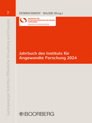 cover image of Jahrbuch des Instituts für Angewandte Forschung 2024